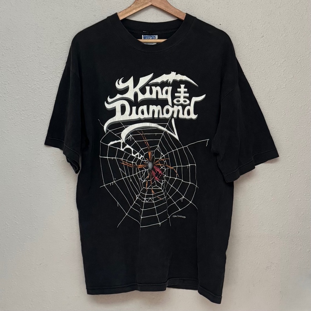 Vintage King Diamond The Spider's Lullaby Merciful Fate 1995 T-shirt